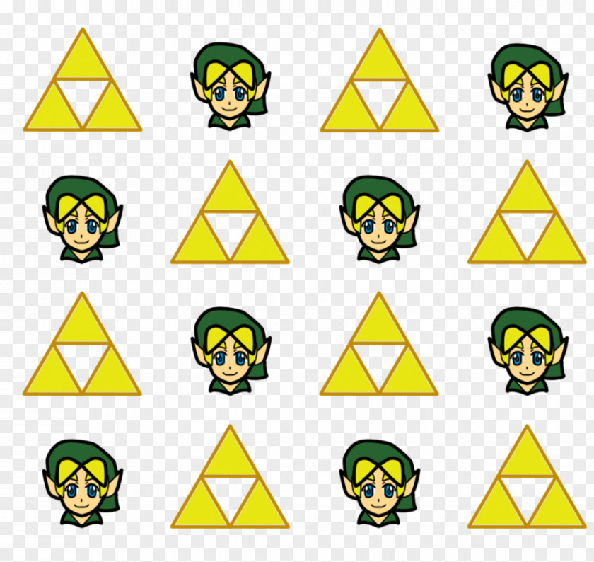 The Legend Of Zelda Link Pattern Wallpaper Symmetry PNG