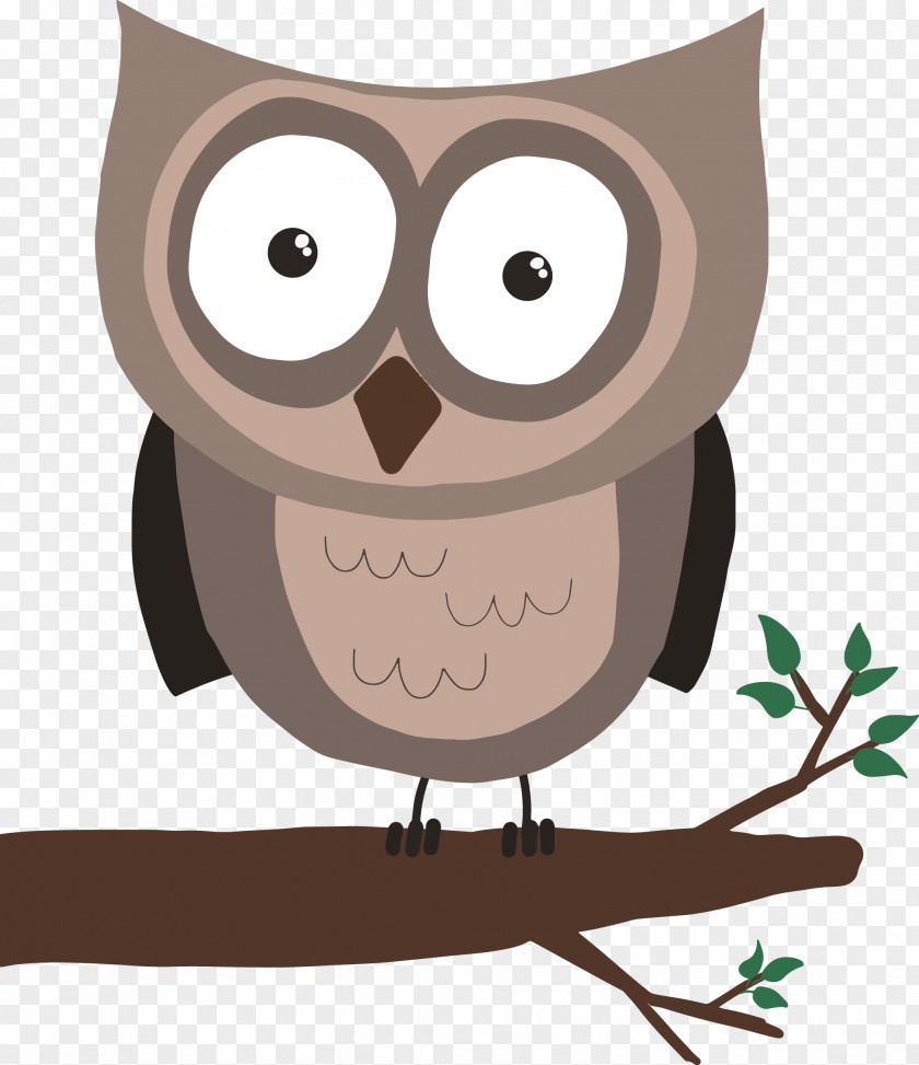 Woodland Creature Long-eared Owl PNG