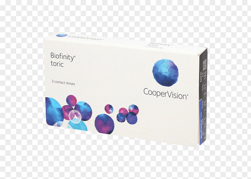Contact Lenses CooperVision Biofinity Multifocal Toric PNG