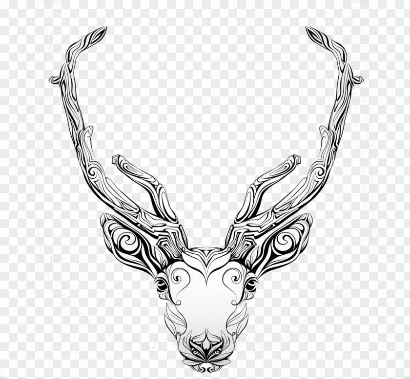 Creative Claw Figure Deer Tattoo Royalty-free PNG