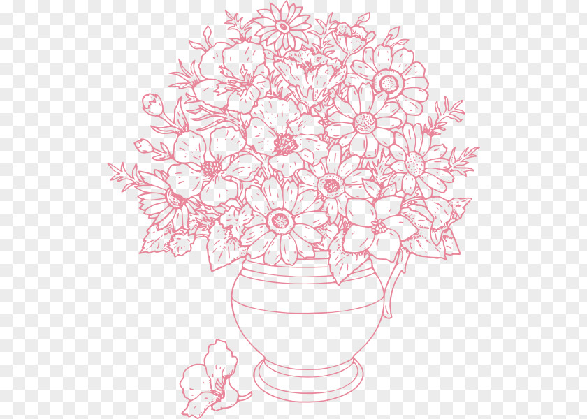 Flower Bouquet Drawing Clip Art PNG