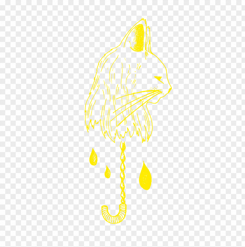 It's Raining Cat Canidae Dog Yellow PNG