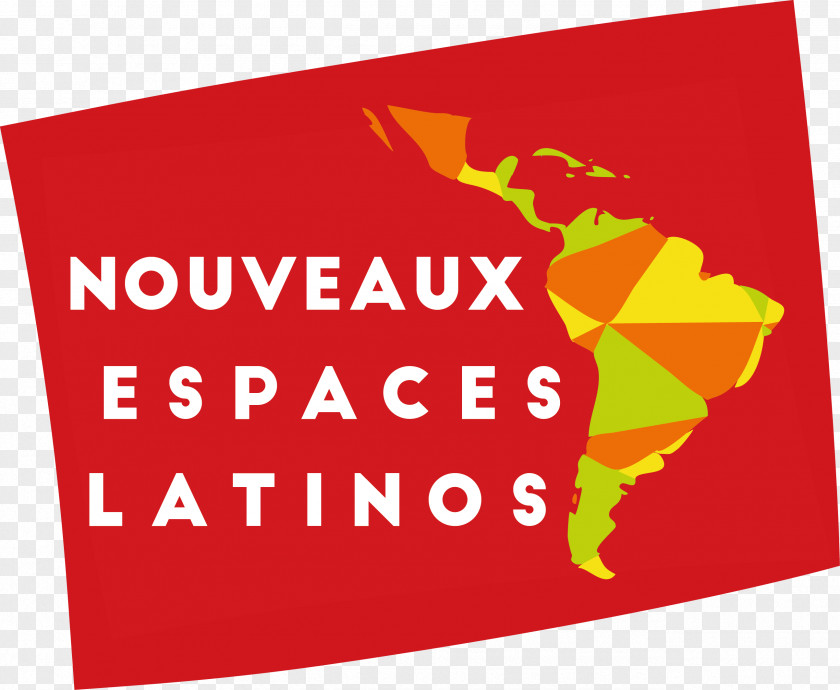 Sociétés Et Cultures De L'Amérique Latine Brand Font Clip ArtLogo Rouge Logo Espaces Latinos PNG