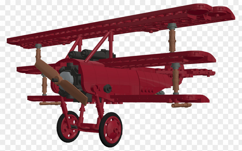 Aircraft Model Triplane Biplane Wagon PNG