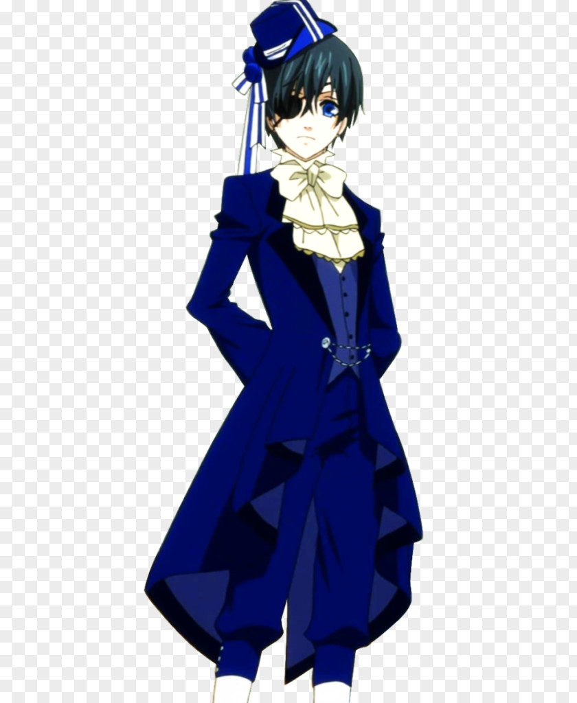 Cosplay Ciel Phantomhive Costume Party Dress PNG