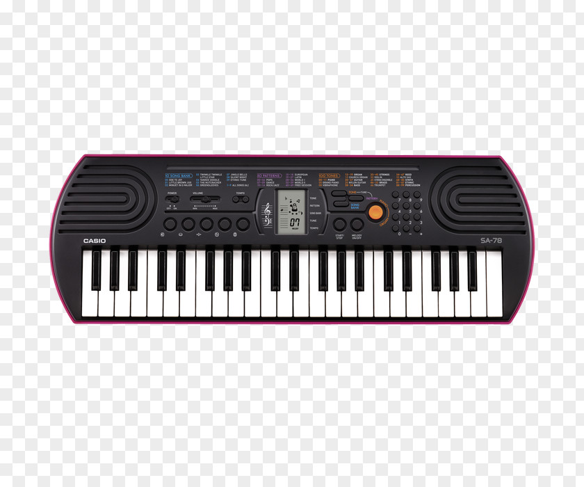 Keyboard Casio SA-77 SA-76 SA-46 PNG