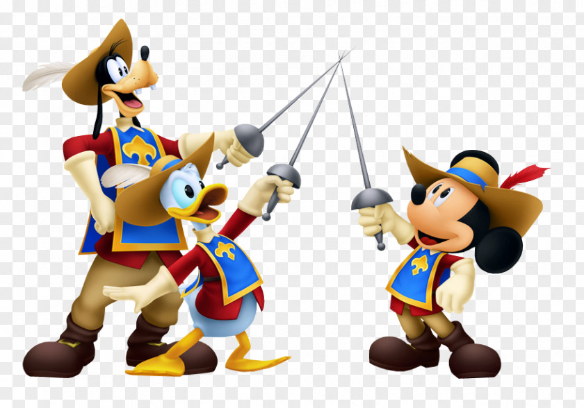 Prince Exclusive Mickey Mouse Donald Duck Minnie The Three Musketeers Goofy PNG