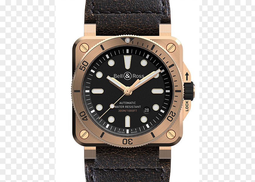 Watch Bell & Ross Diving Baselworld Bronze PNG