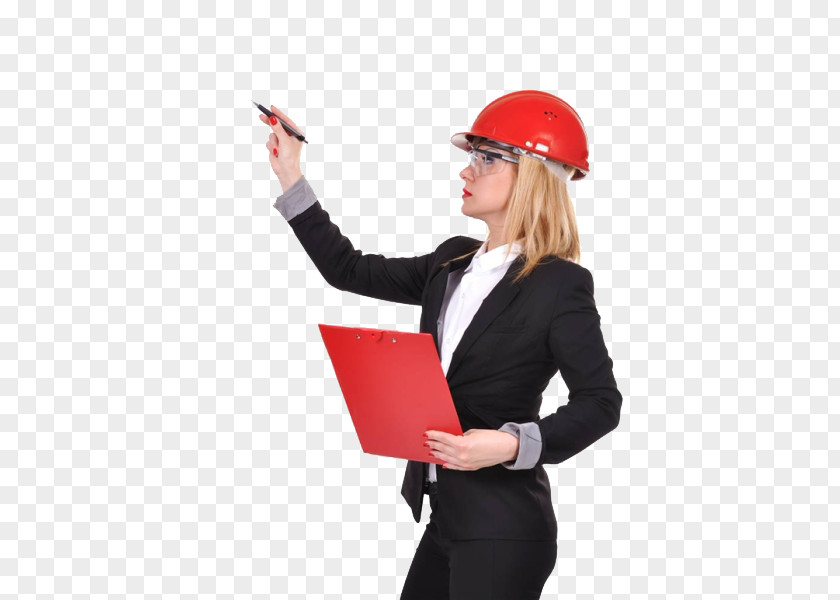Civil Engineering Paper Woman Architectural PNG