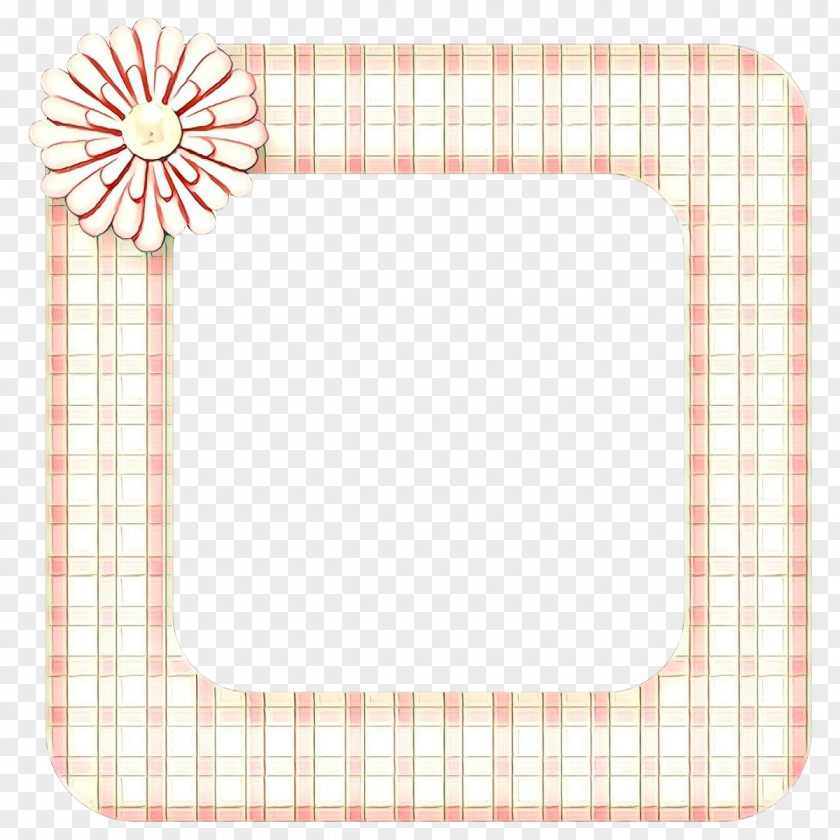 Rectangle Picture Frame Background Pink PNG