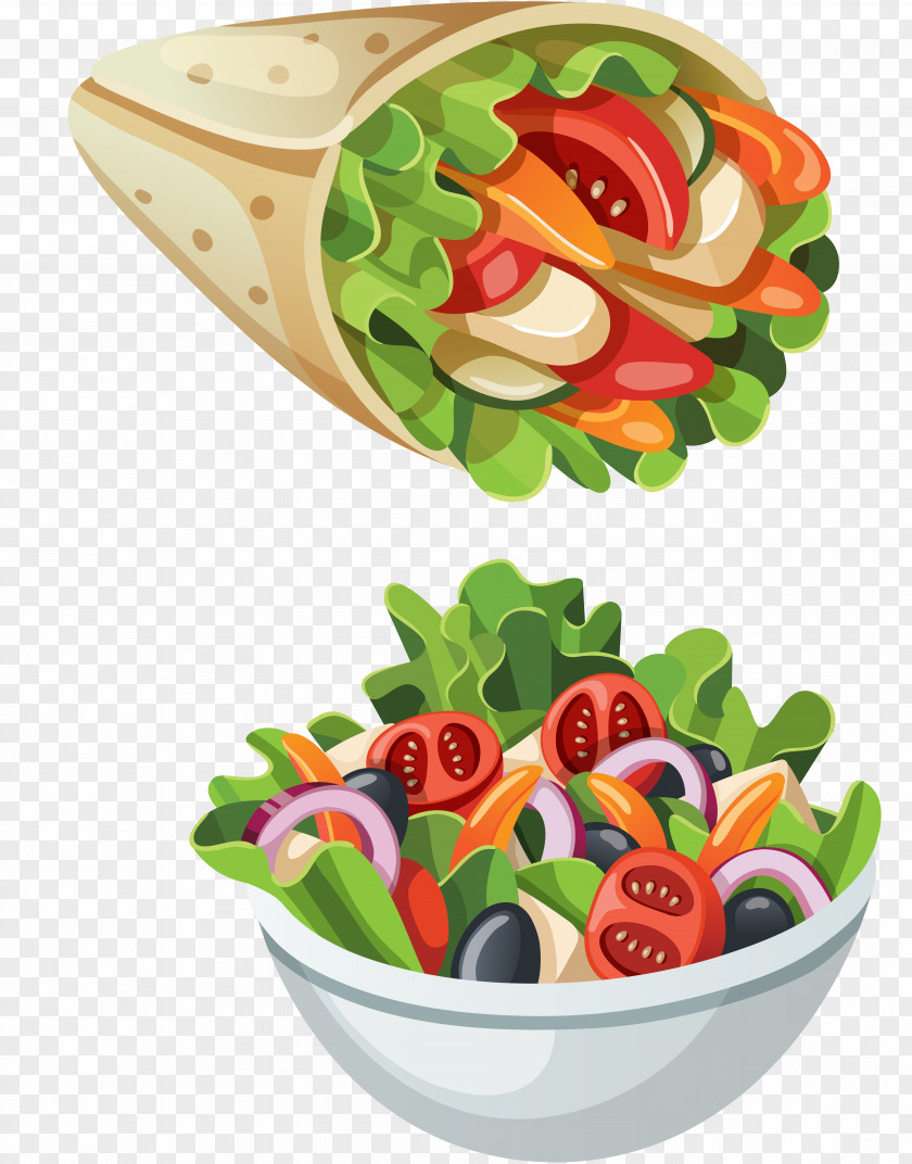 Salad Junk Food Fast Hamburger Breakfast Clip Art PNG