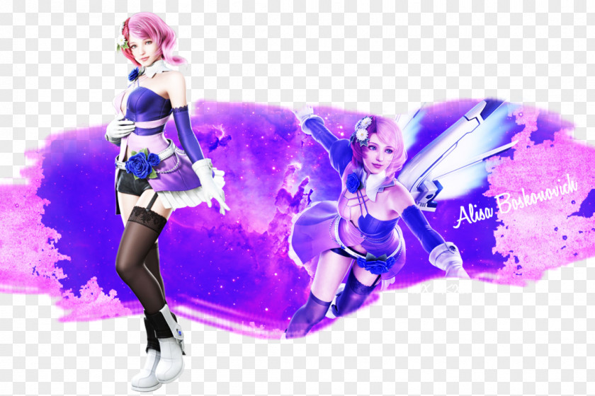 Tekken Alisa Bosconovitch Fan Art Character PNG