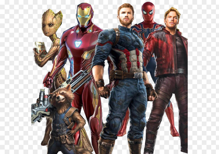 Avengers Captain America Spider-Man Iron Man Clint Barton Star-Lord PNG