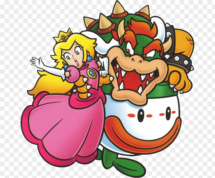Mario Bros Super Bros. Princess Peach Bowser PNG