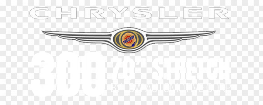 Stretch Limo Chrysler Emblem Logo Brand Angle PNG