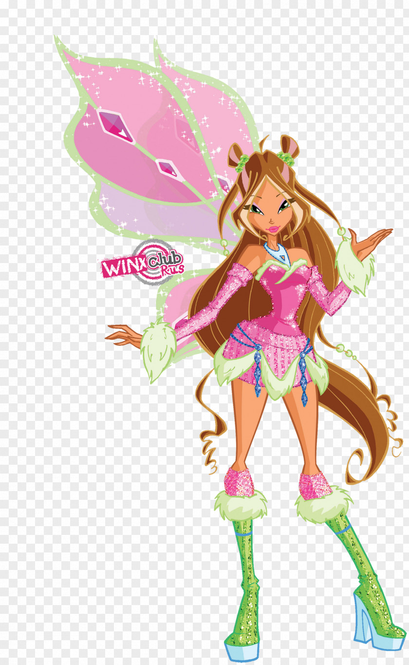 Winx Club Flora Bloom Musa Aisha Roxy PNG