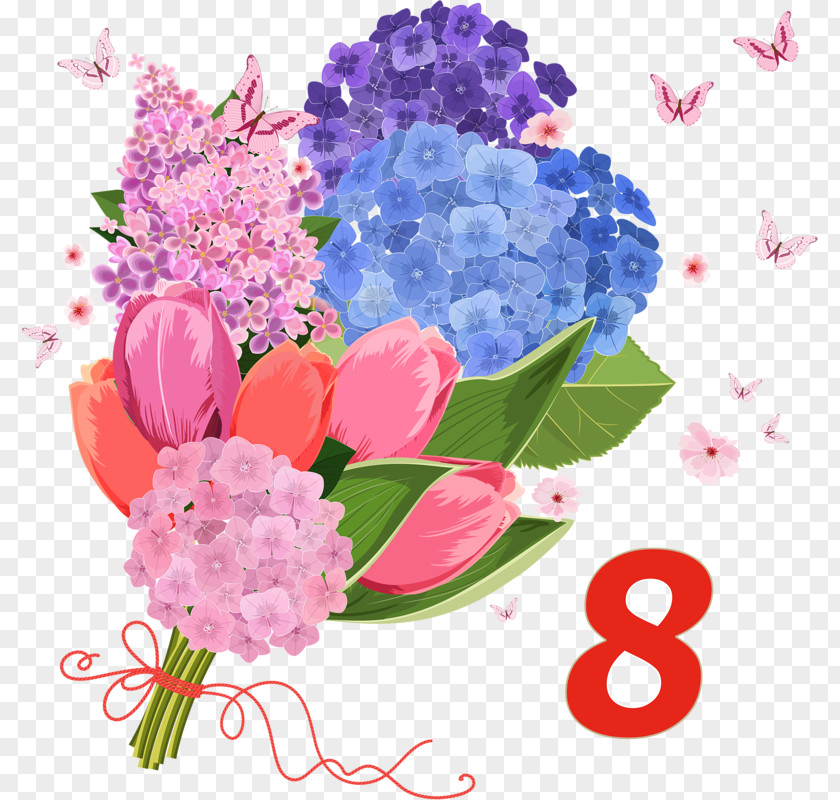 Bouquet Of Flowers Flower Tulip Stock Illustration PNG