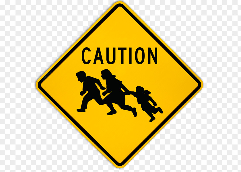 Caution Border Dog Pet Traffic Sign Pedestrian Crossing Safety PNG