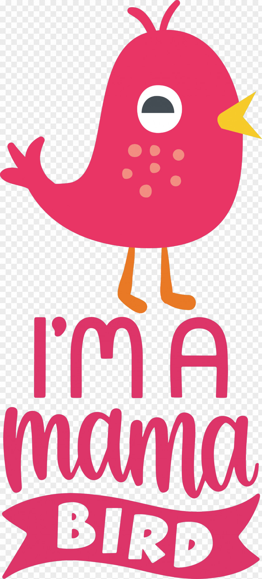 Mama Bird Quote PNG