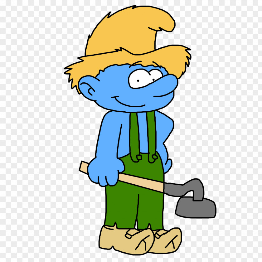 Smurfs Farmer Smurf Smurfette The Art Animation PNG