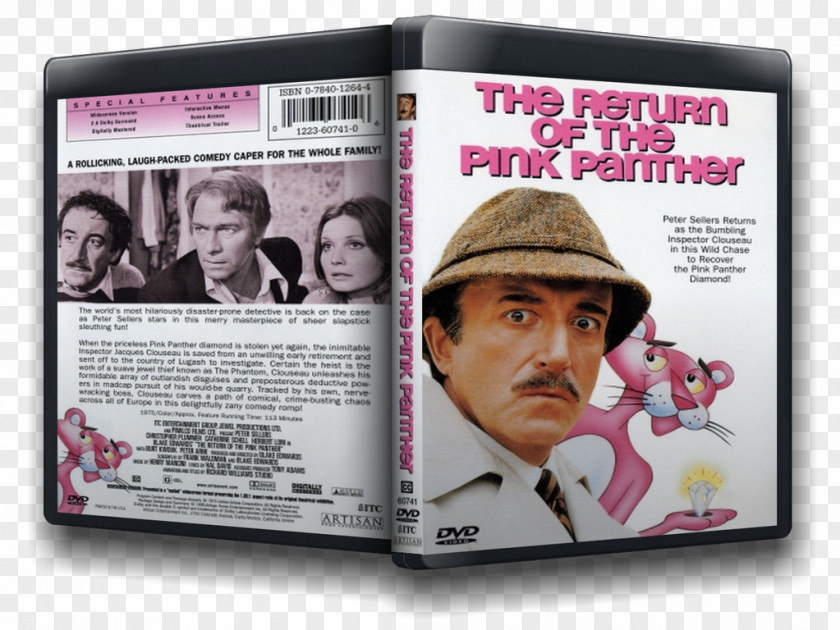 THE PINK PANTHER Peter Sellers The Return Of Pink Panther Film Jewel PNG