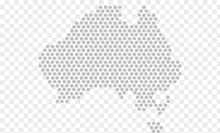 Australian Map Art Infographic PNG