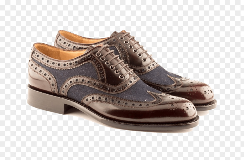 Brogue Shoe Leather Oxford Monk PNG