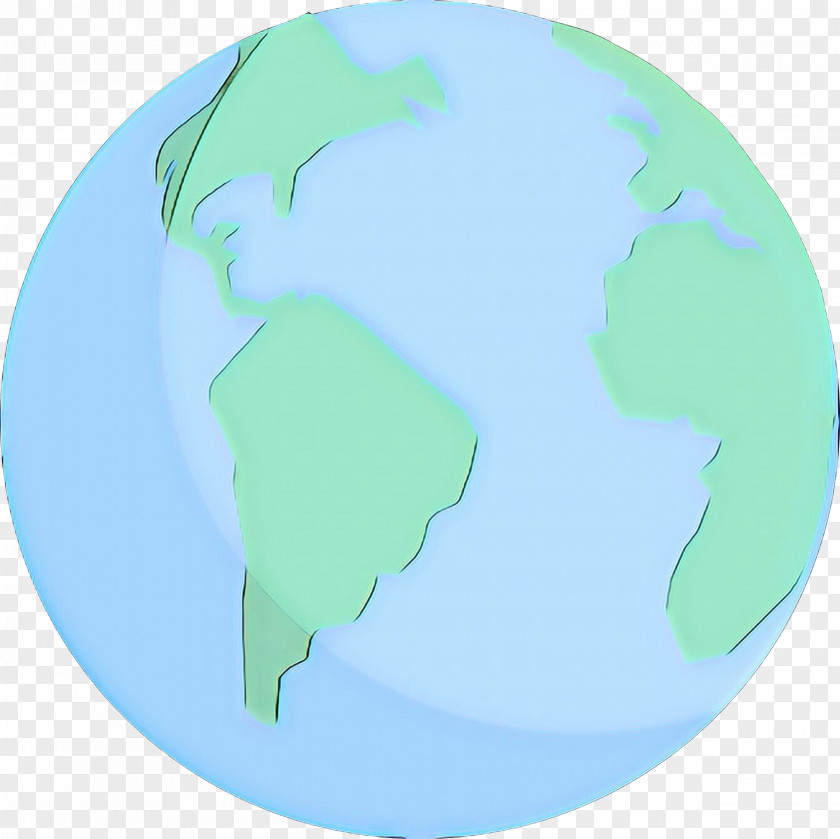 Map World Green Earth PNG