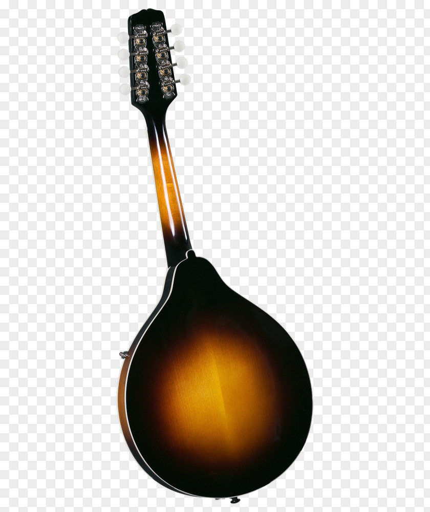 Solid Style Mandolin Sunburst Musical Instruments Fingerboard Sound Board PNG