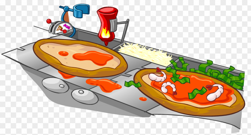 Club Penguin Pizza FDR Email Clip Art PNG