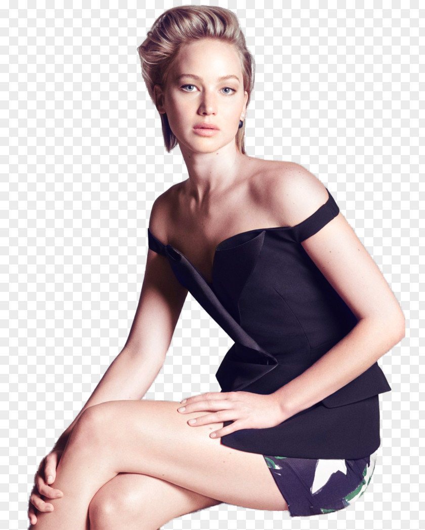 Jennifer Lawrence The Hunger Games Christian Dior SE Photo Shoot Fashion PNG
