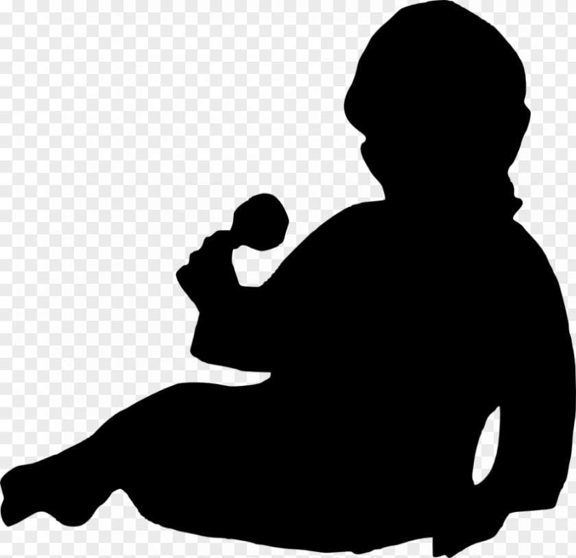 Silhouette Fetus Clip Art PNG