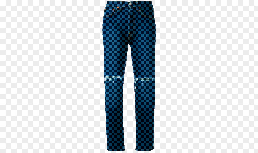Electric Blue Cobalt Denim Jeans Clothing Pocket PNG