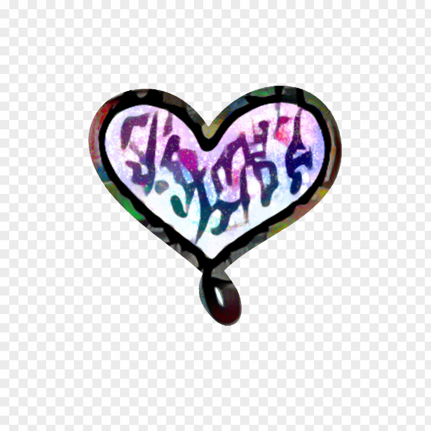Logo Violet Cartoon Heart PNG