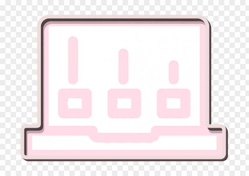 Magenta Rectangle Rate Icon Rating Survey PNG