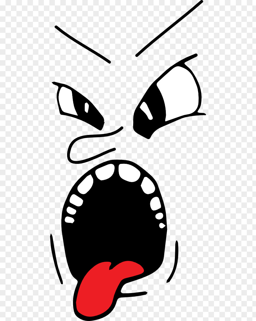 Scream Face Emoticon Smiley Clip Art PNG
