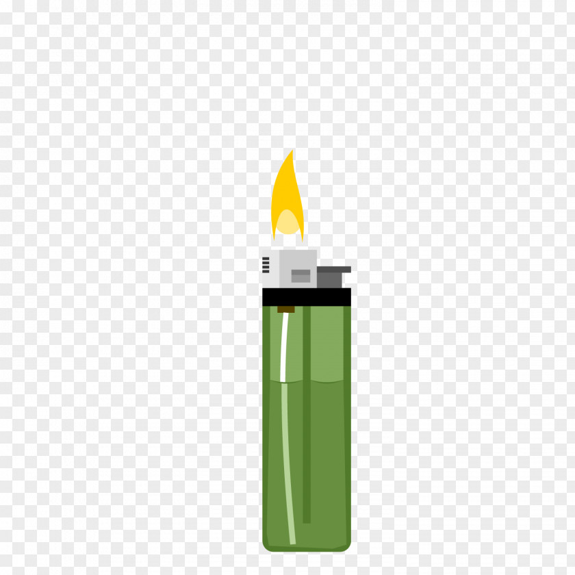 Vector Lighters Green PNG