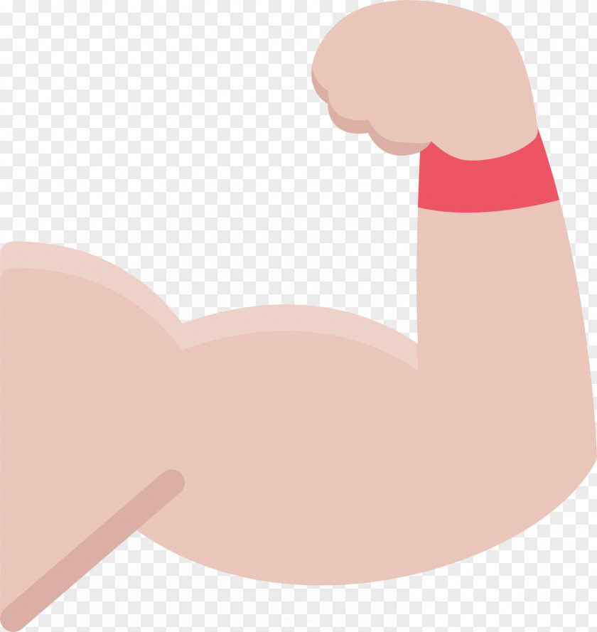 A Strong Upper Arm Thumb Muscle PNG