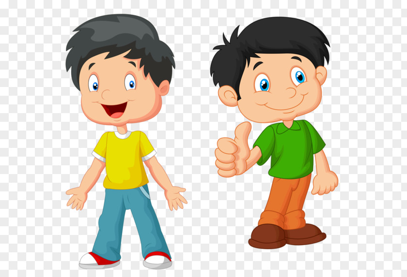 Children Playing Thumb Signal Child PNG