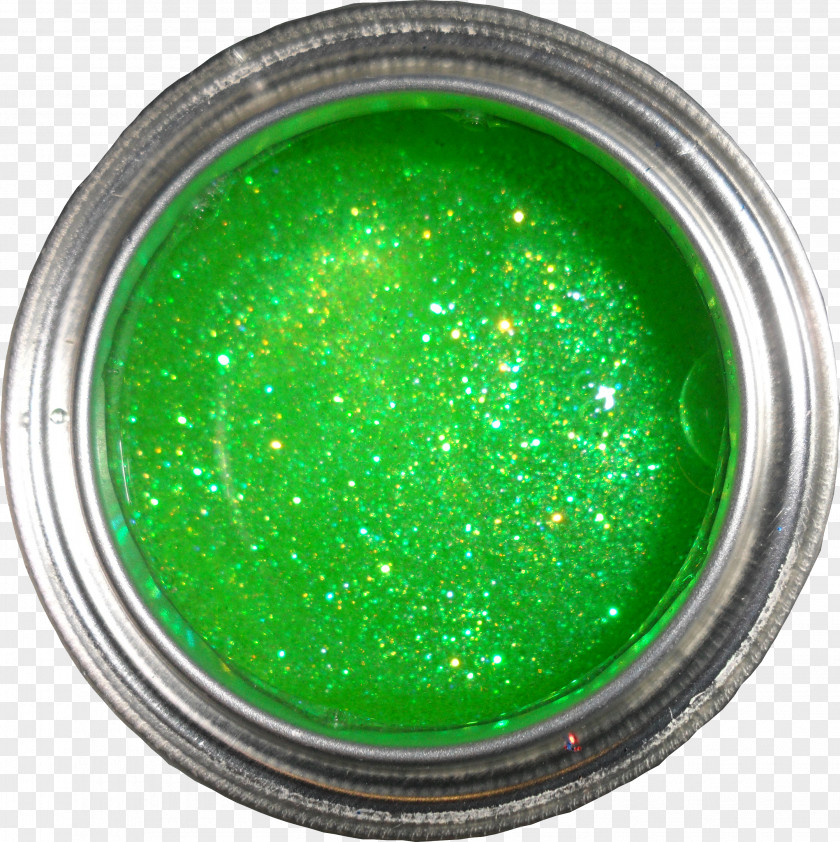 Green Paint Glitter Color Wall PNG