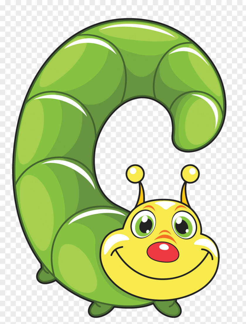 Smile Cartoon Background Green PNG