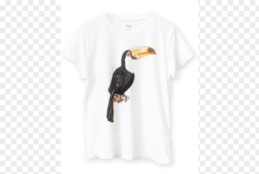 Toucan T-shirt Clothing Sleeve Top Neck PNG