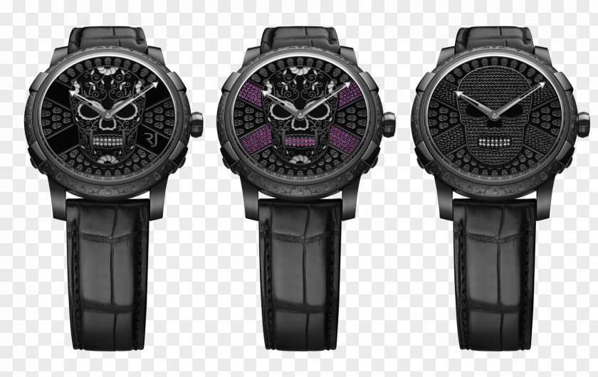 Watch Strap Clock RJ-Romain Jerome International Company PNG