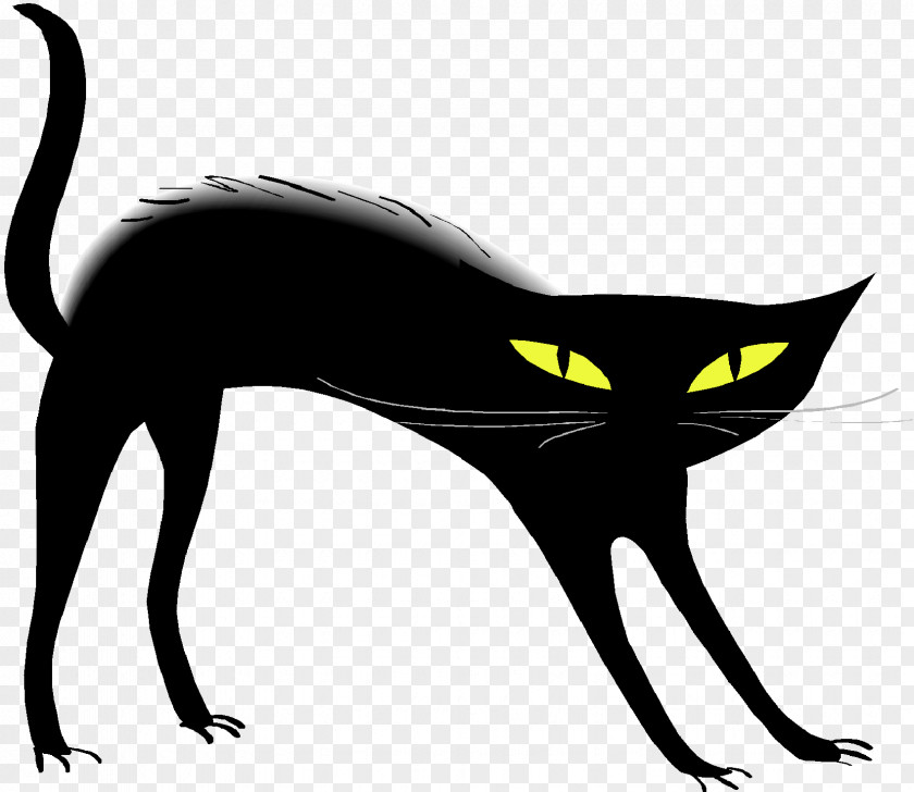 Black Cat Pic Clip Art PNG