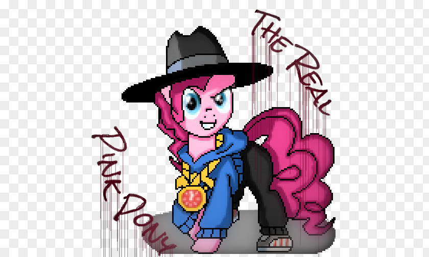 Eminem My Little Pony Pinkie Pie Pixel Art PNG