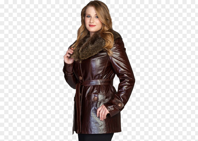 Fur Leather Jacket Clothing Coat PNG