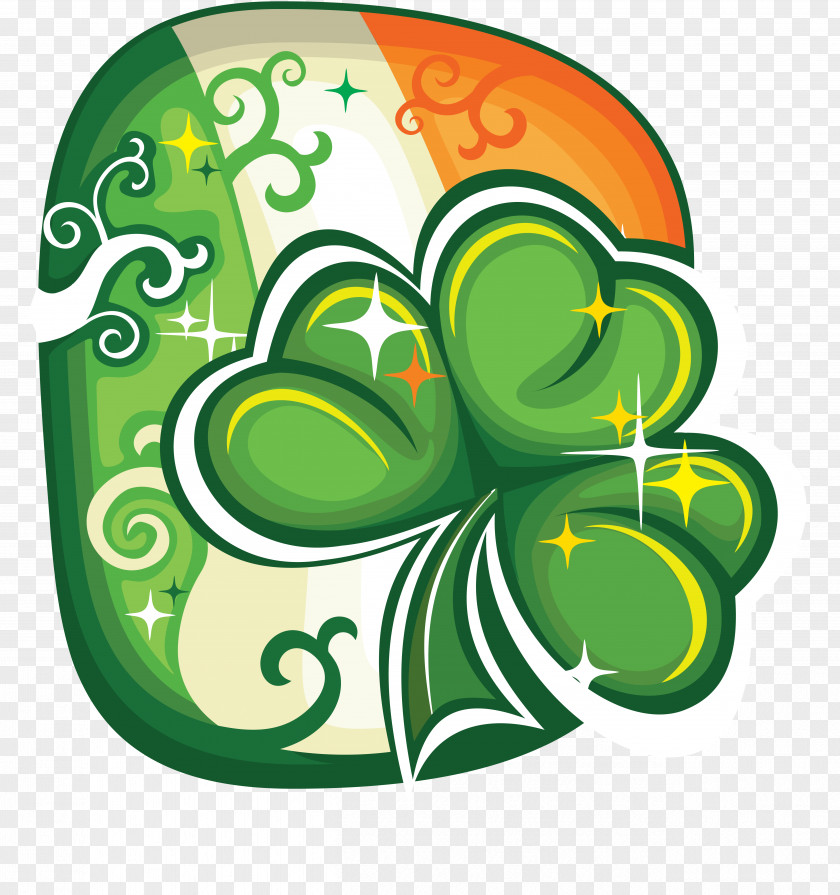 Lucky Symbols Saint Patrick's Day Golf Balls Clover PNG