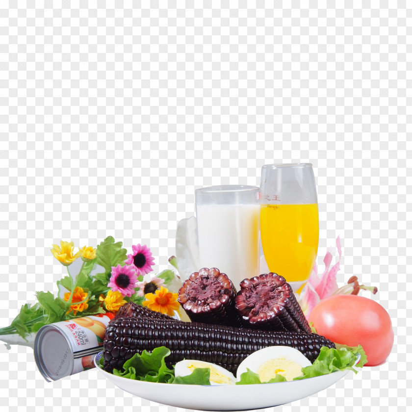 Nutritious Breakfast Milk Maize PNG