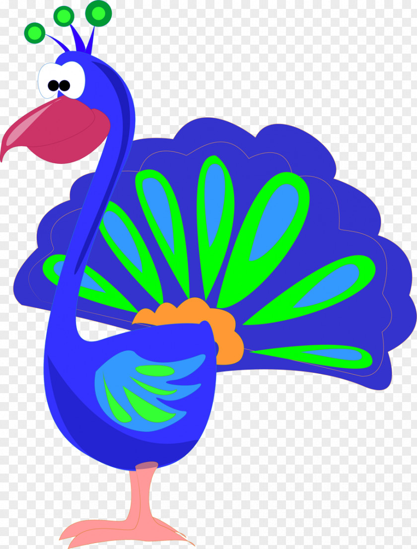 Peacock Paper Cartoon Clip Art PNG