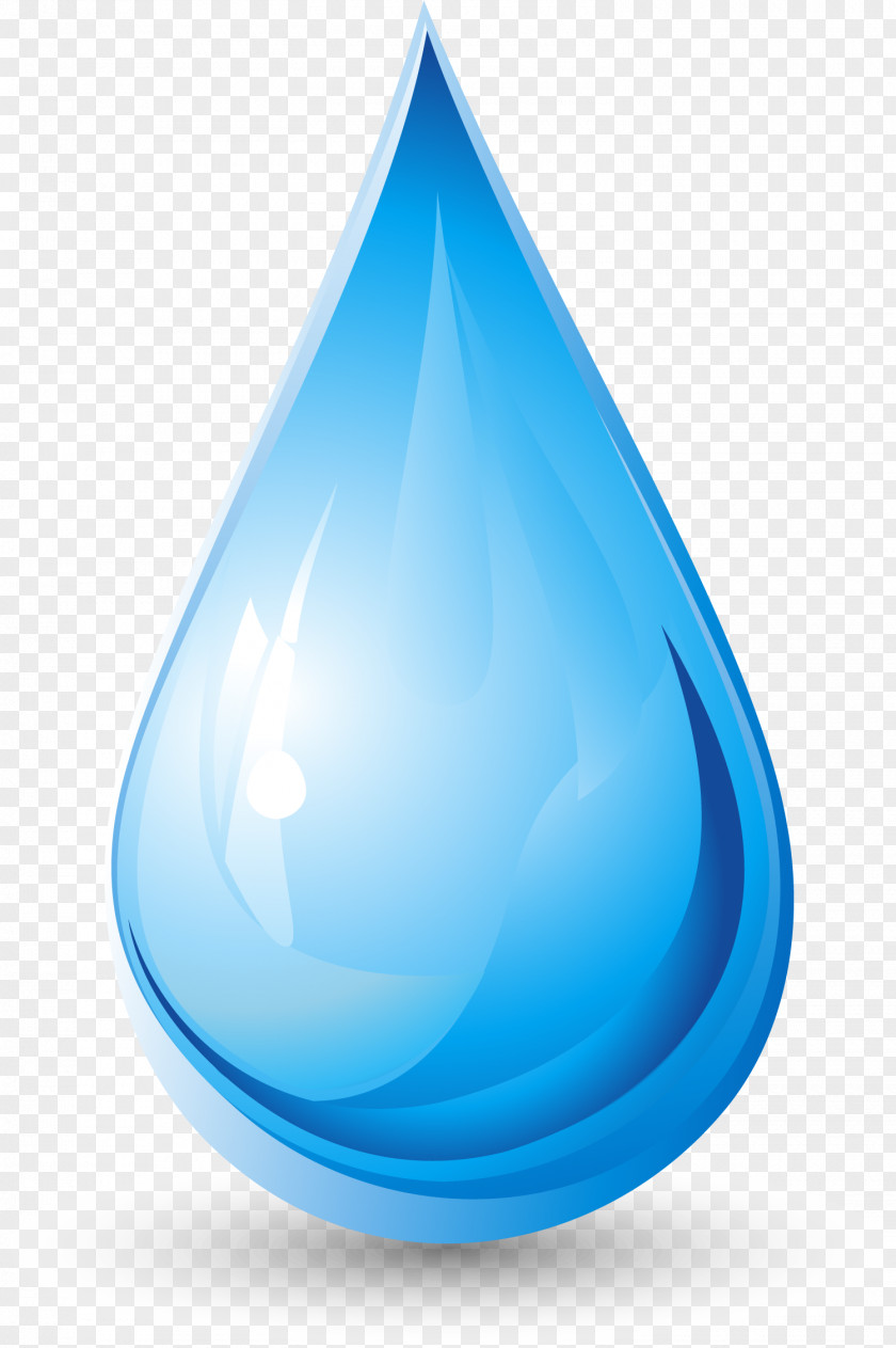 Vector A Drop Of Water Water-Drop PNG